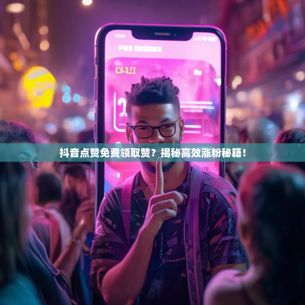抖音点赞免费领取赞？揭秘高效涨粉秘籍！