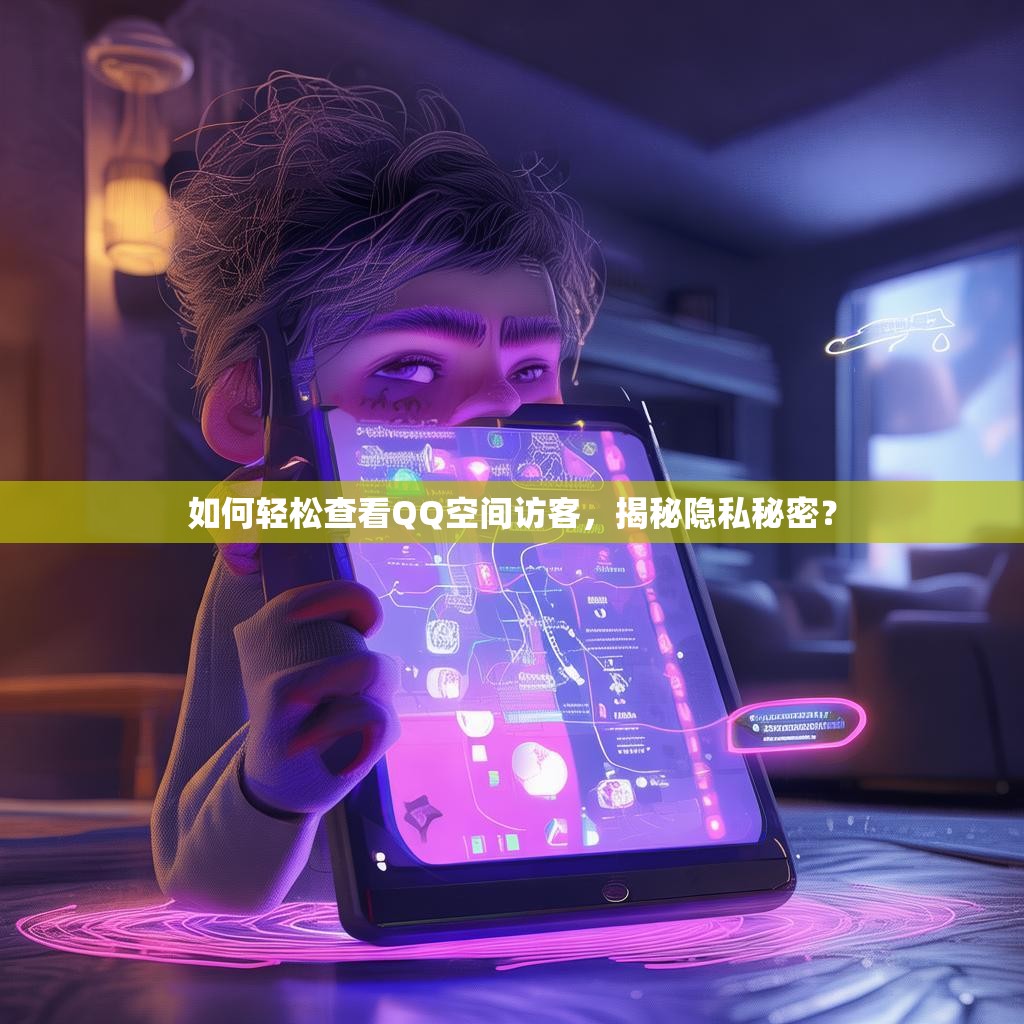 如何轻松查看QQ空间访客，揭秘隐私秘密？