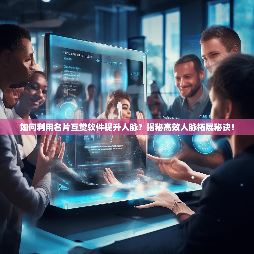 如何利用名片互赞软件提升人脉？揭秘高效人脉拓展秘诀！