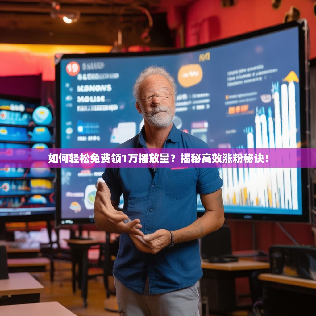 如何轻松免费领1万播放量？揭秘高效涨粉秘诀！
