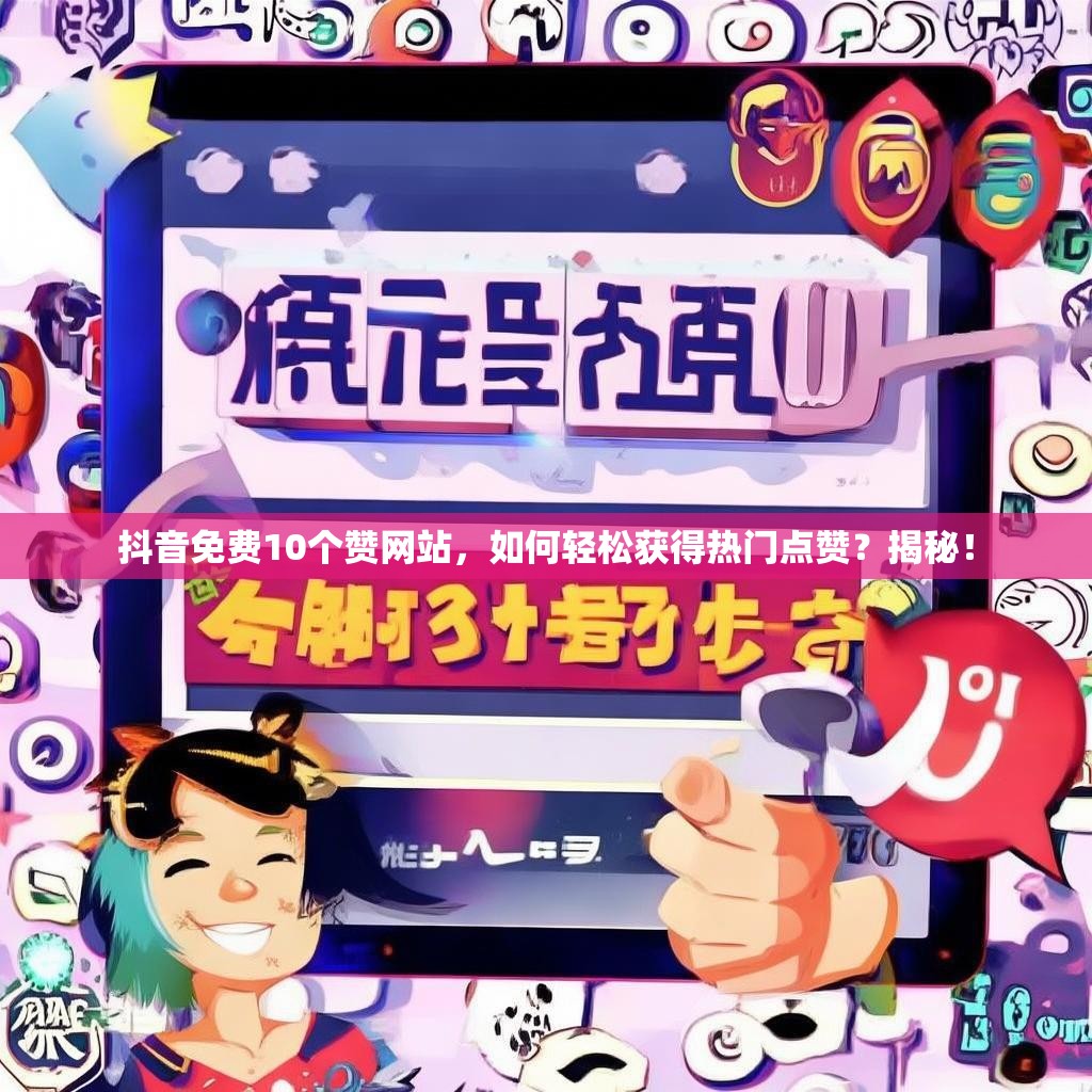 抖音免费10个赞网站，如何轻松获得热门点赞？揭秘！