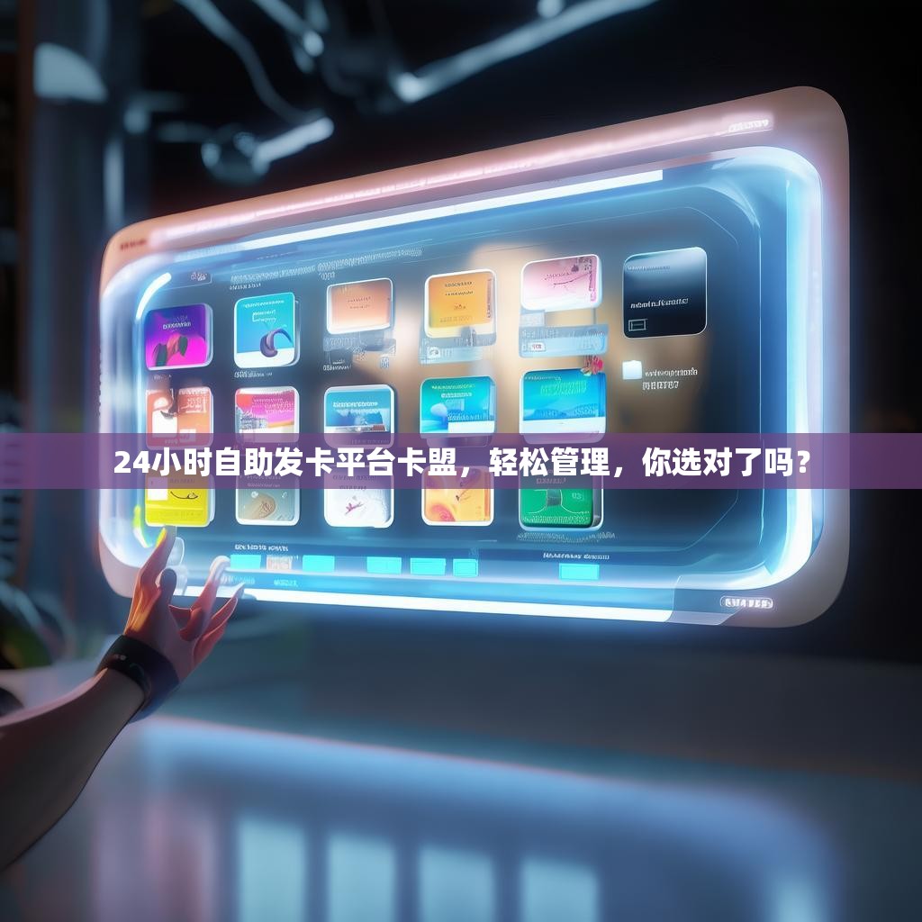 24小时自助发卡平台卡盟，轻松管理，你选对了吗？