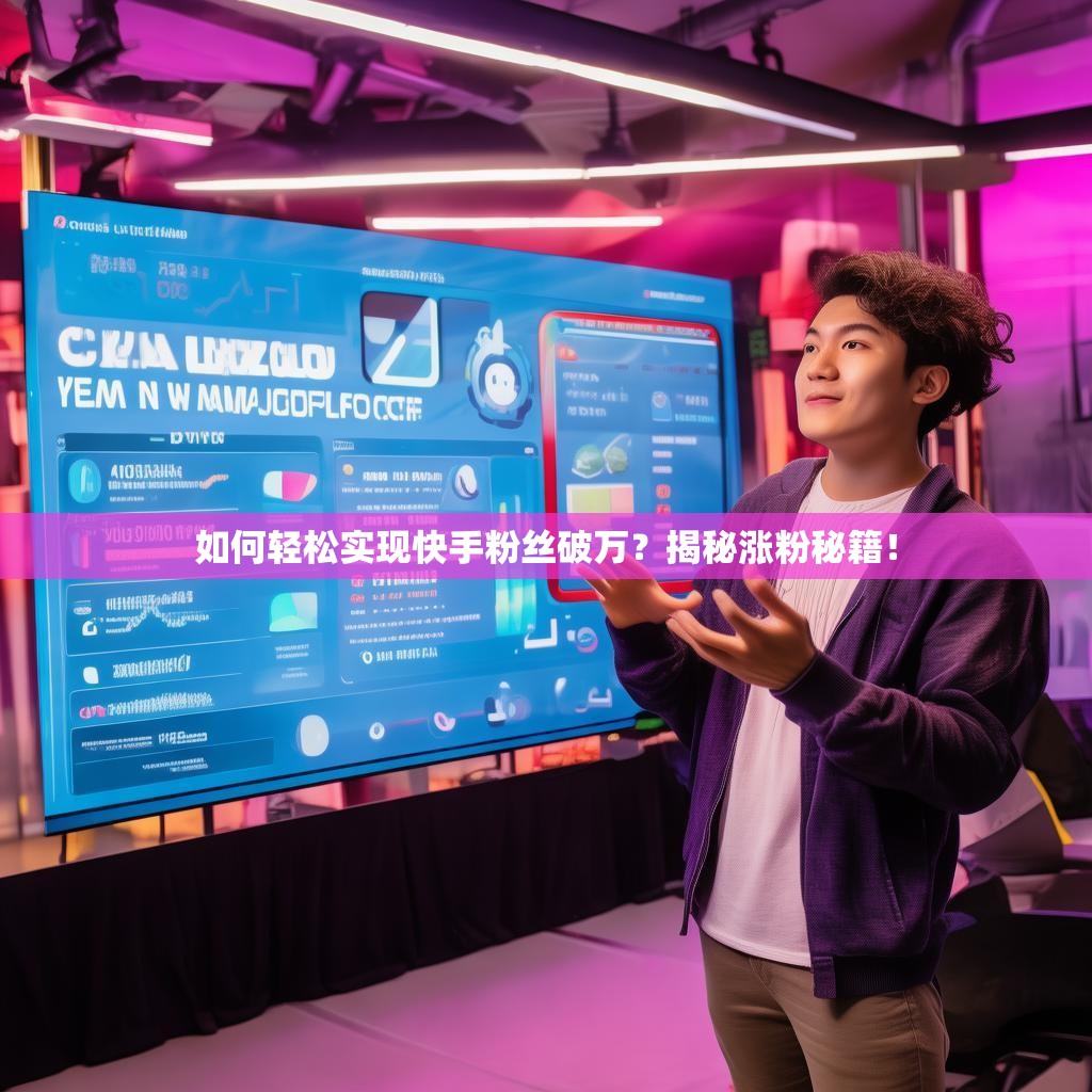 如何轻松实现快手粉丝破万？揭秘涨粉秘籍！