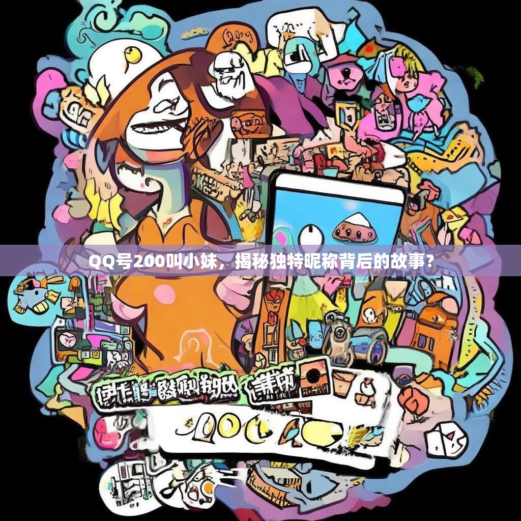 QQ号200叫小妹，揭秘独特昵称背后的故事？
