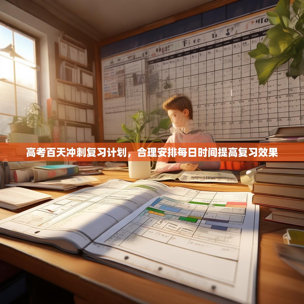 高考百天冲刺复习计划，合理安排每日时间提高复习效果