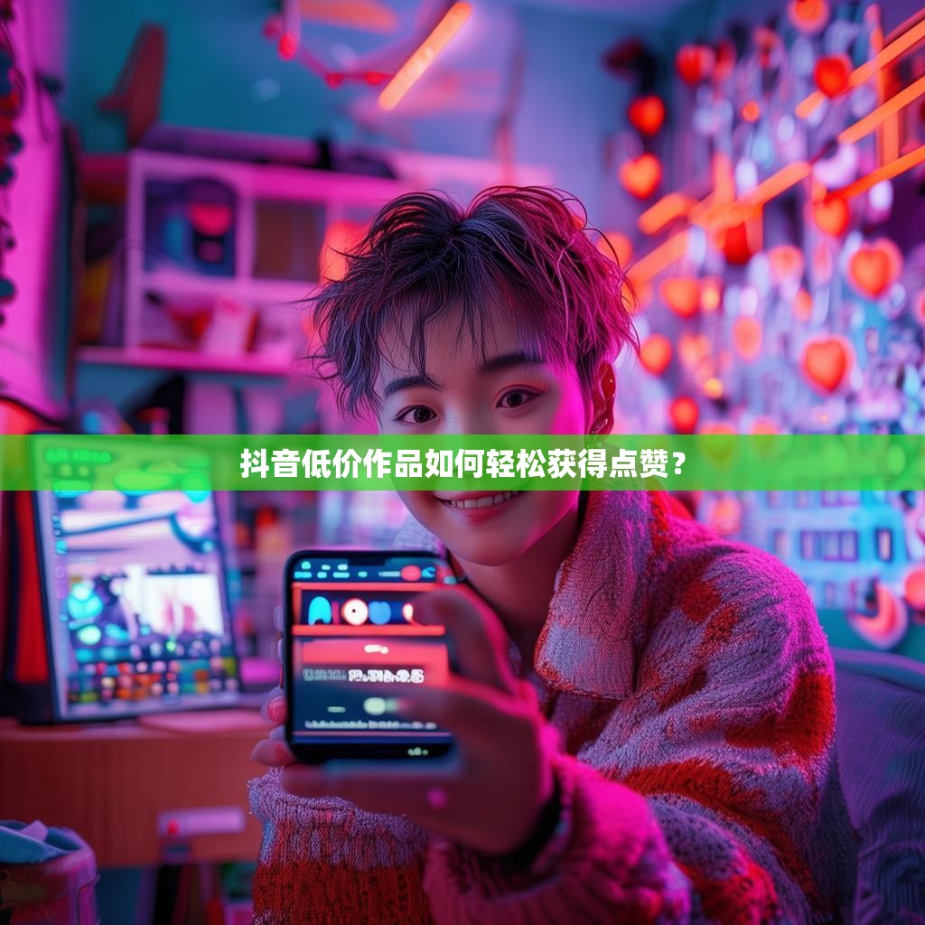 抖音低价作品如何轻松获得点赞？