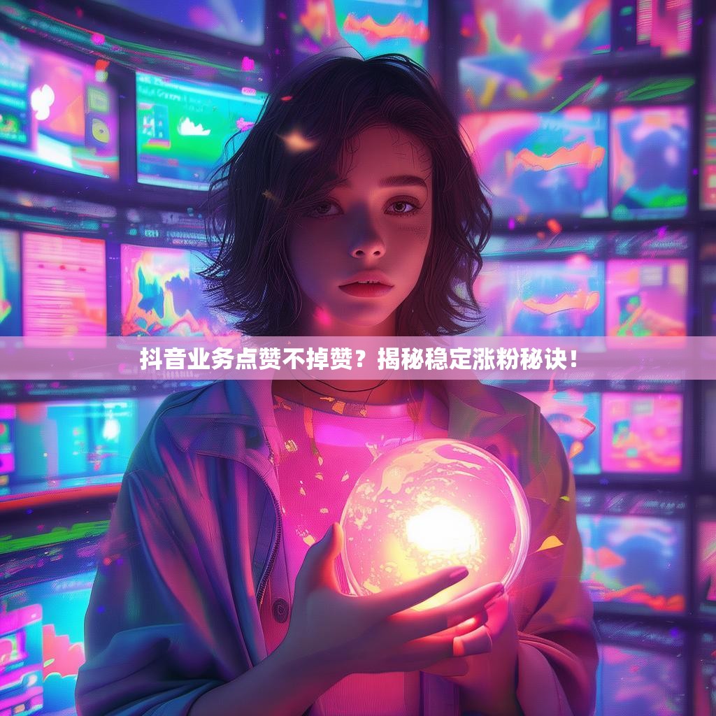 抖音业务点赞不掉赞？揭秘稳定涨粉秘诀！