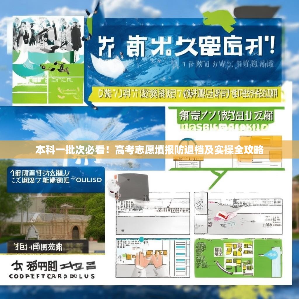 本科一批次必看！高考志愿填报防退档及实操全攻略