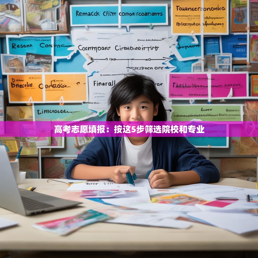 高考志愿填报：按这5步筛选院校和专业