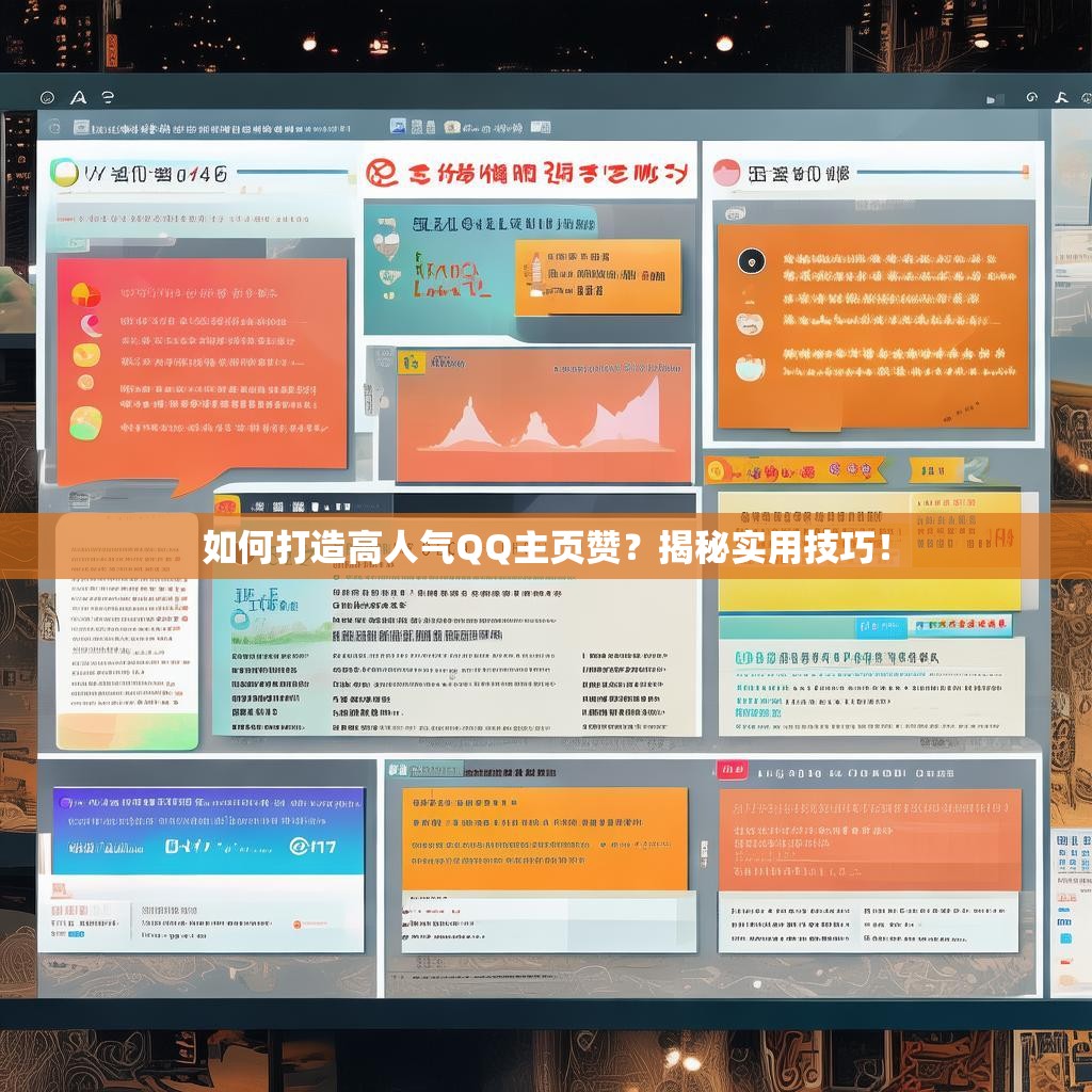 如何打造高人气QQ主页赞？揭秘实用技巧！