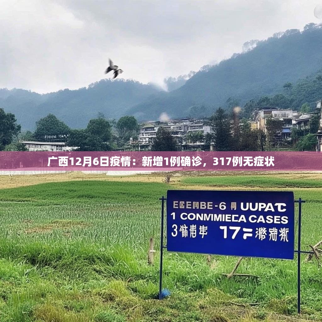广西12月6日疫情：新增1例确诊，317例无症状