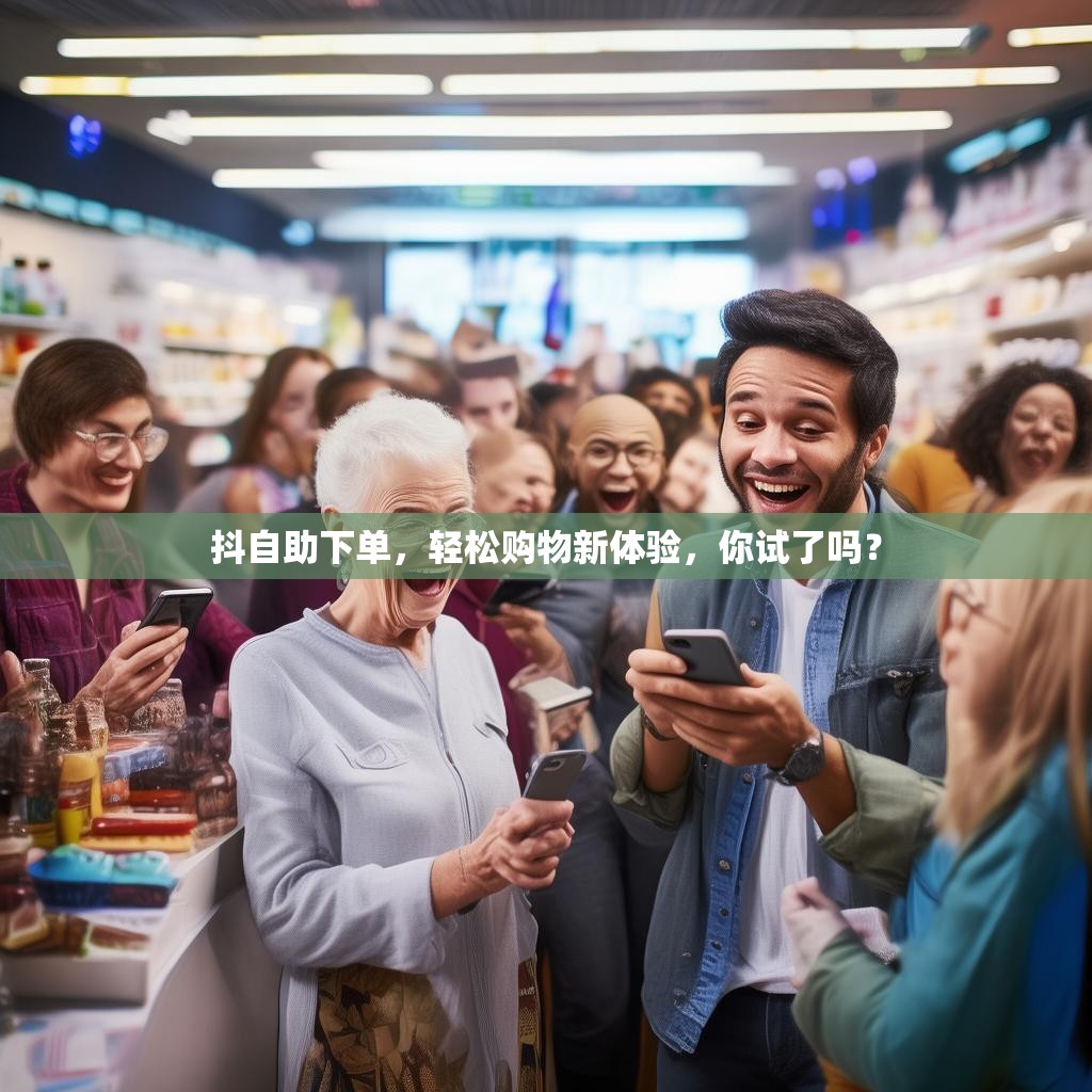 抖自助下单，轻松购物新体验，你试了吗？