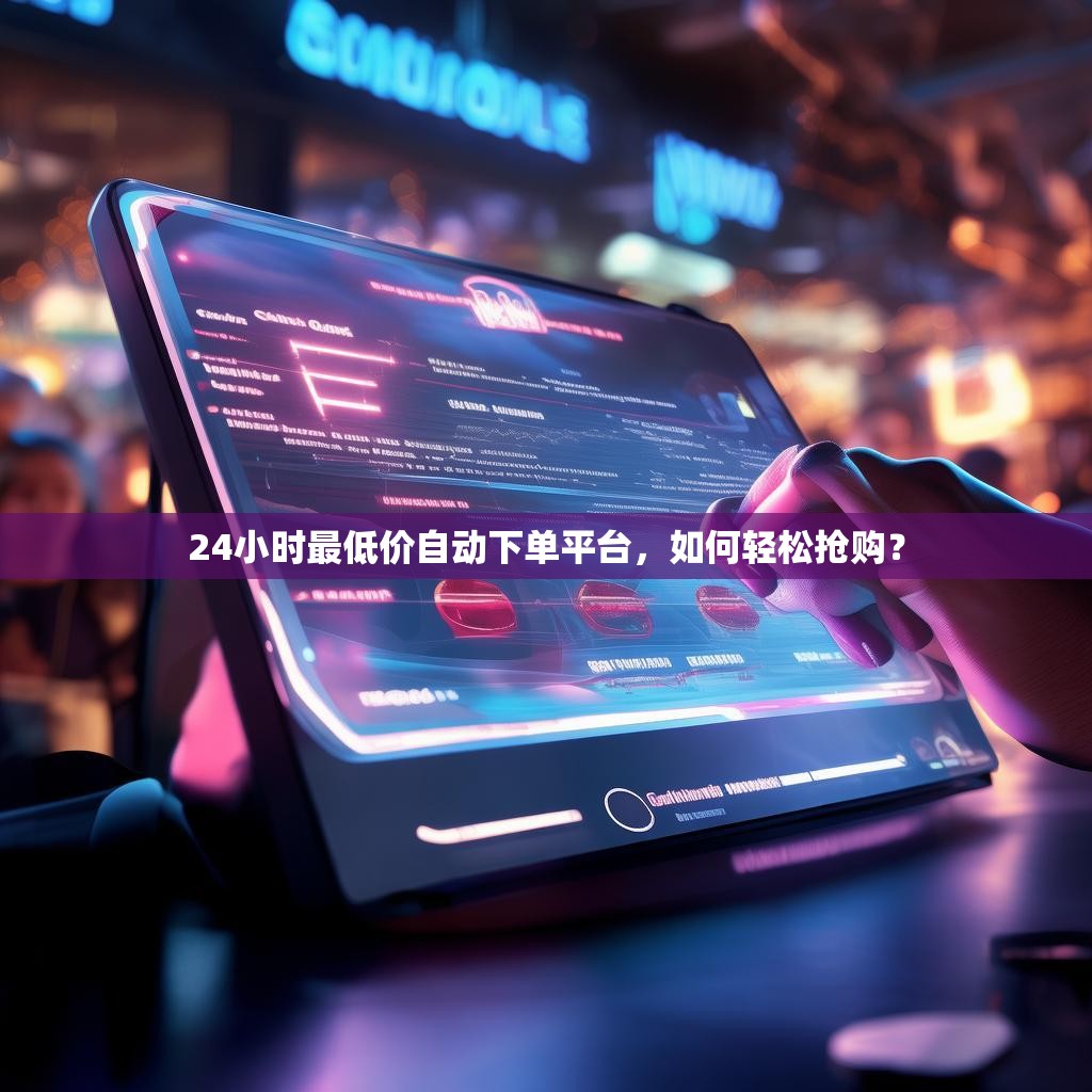 24小时最低价自动下单平台，如何轻松抢购？
