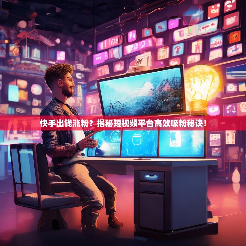 快手出钱涨粉？揭秘短视频平台高效吸粉秘诀！