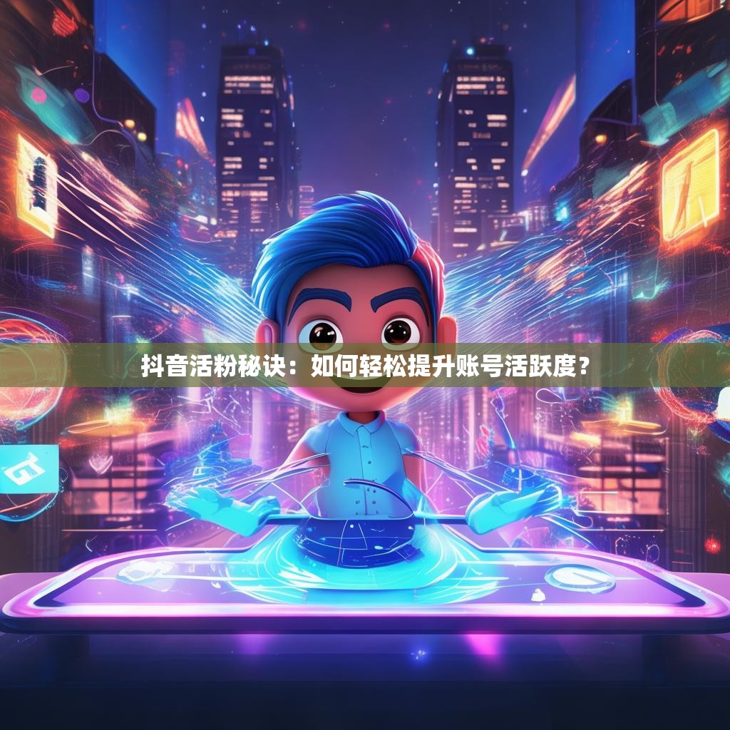 抖音活粉秘诀：如何轻松提升账号活跃度？