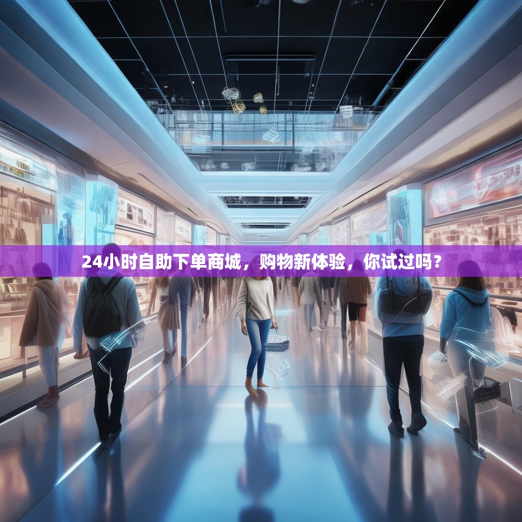 24小时自助下单商城，购物新体验，你试过吗？