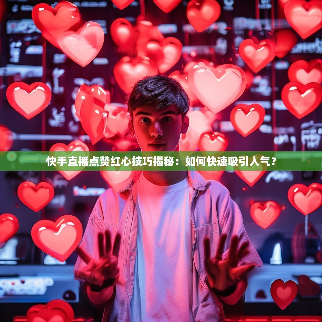 快手直播点赞红心技巧揭秘：如何快速吸引人气？