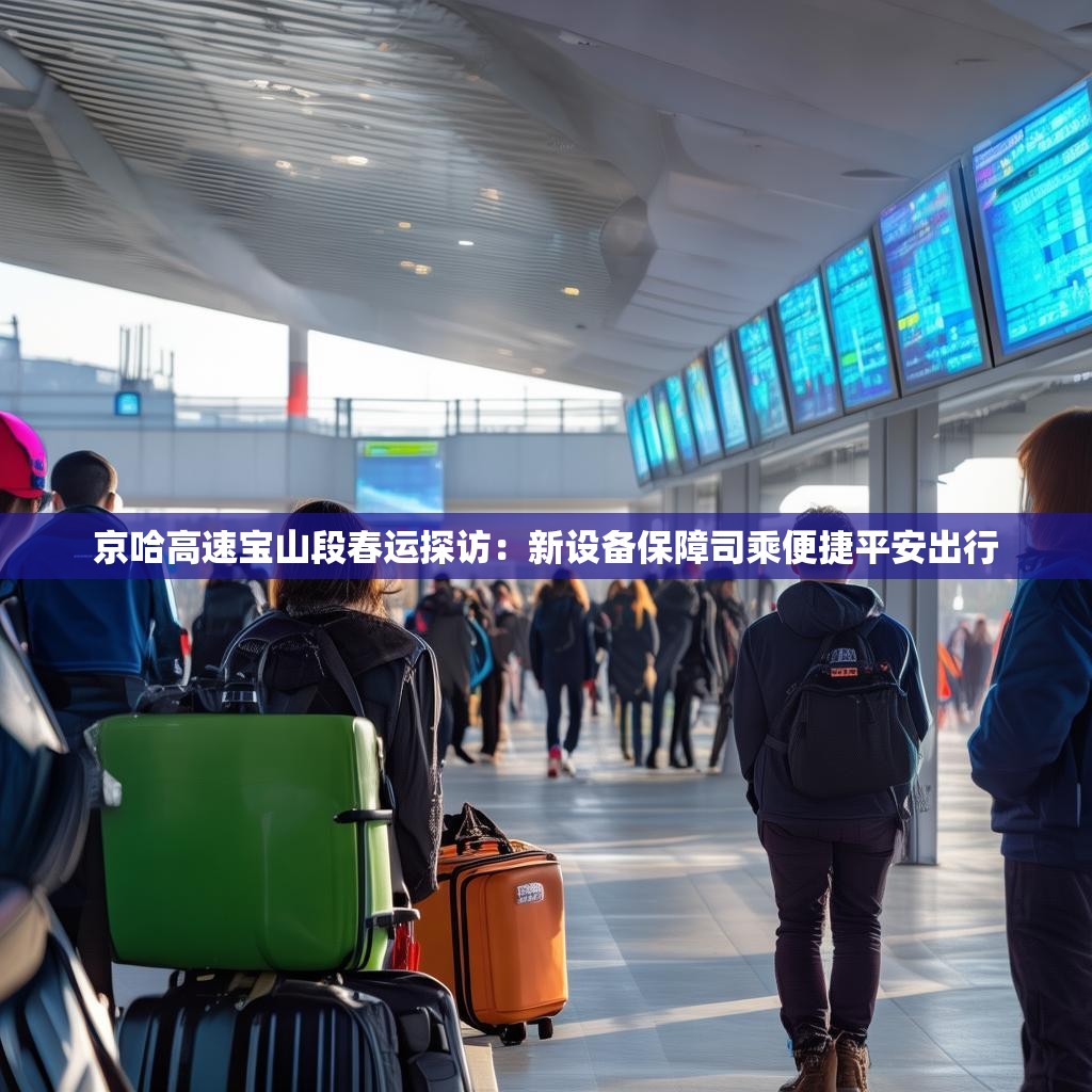 京哈高速宝山段春运探访:新设备保障司乘便捷平安出行