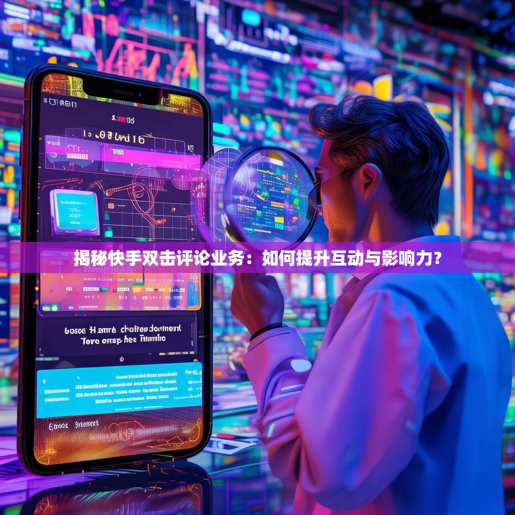 揭秘快手双击评论业务:如何提升互动与影响力?