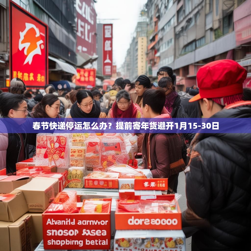 春节快递停运怎么办？提前寄年货避开1月15-30日