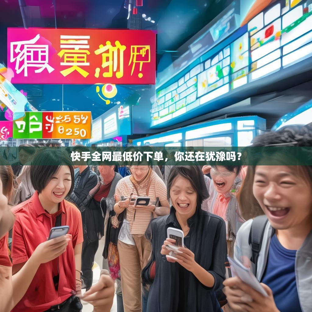 快手全网最低价下单，你还在犹豫吗？