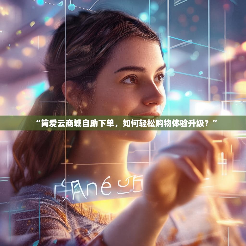 “简爱云商城自助下单,如何轻松购物体验升级?”