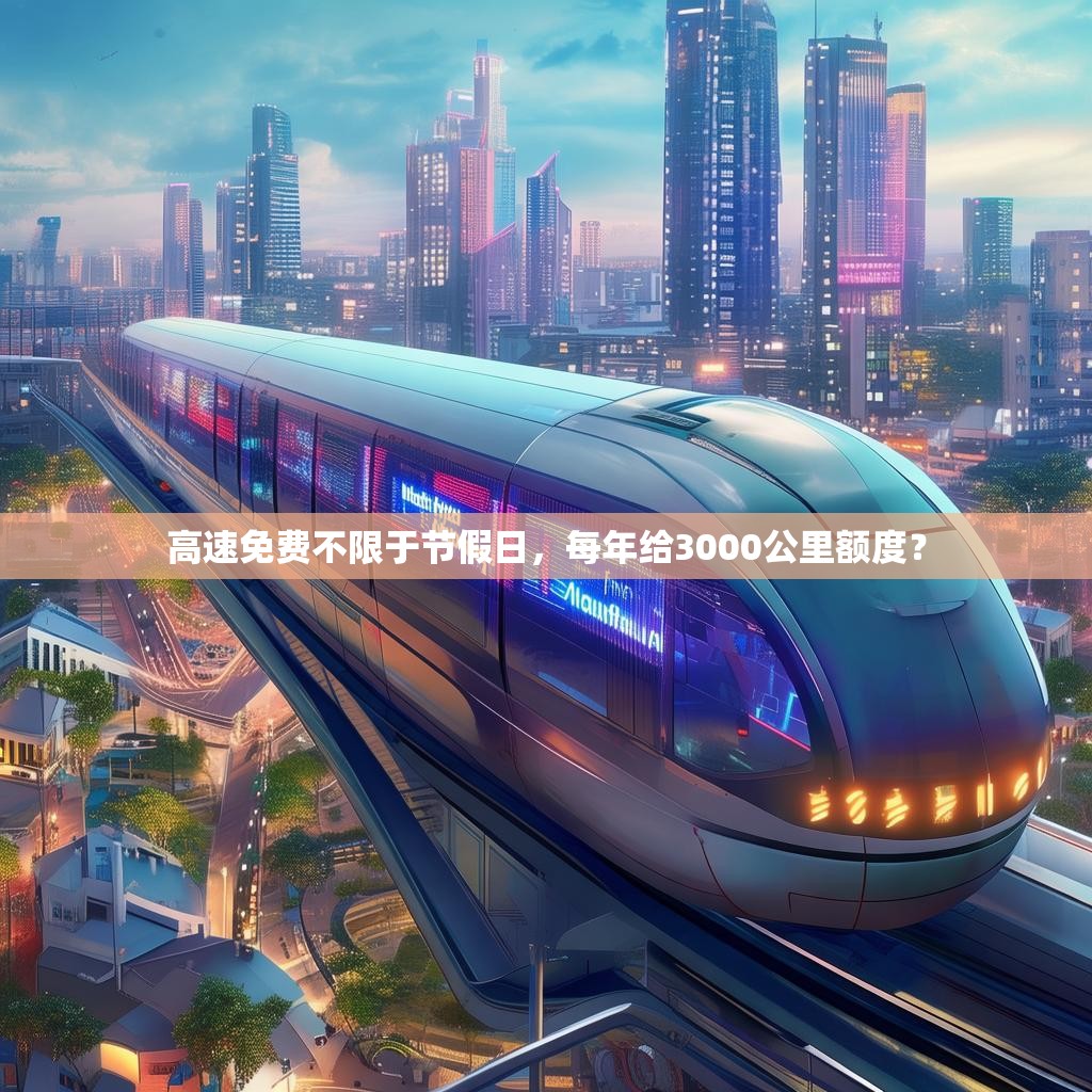 高速免费不限于节假日，每年给3000公里额度？