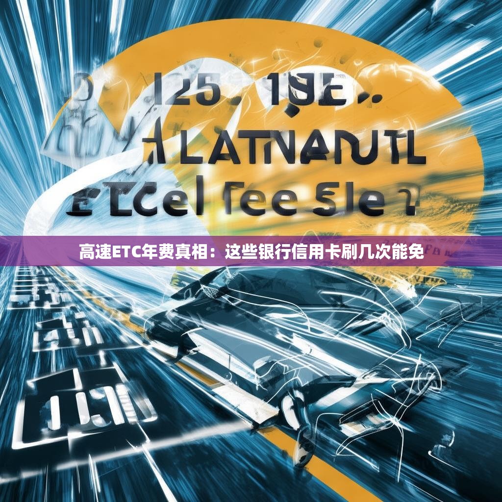 高速ETC年费真相：这些银行信用卡刷几次能免