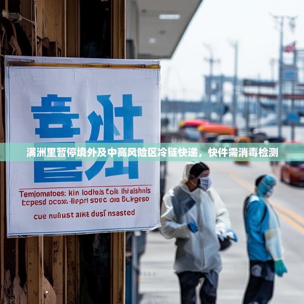 满洲里暂停境外及中高风险区冷链快递，快件需消毒检测