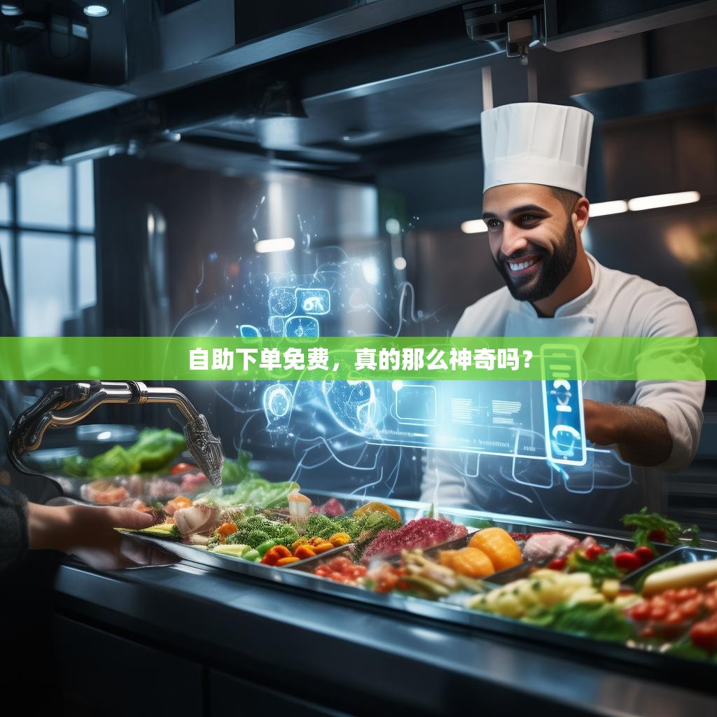 自助下单免费,真的那么神奇吗?