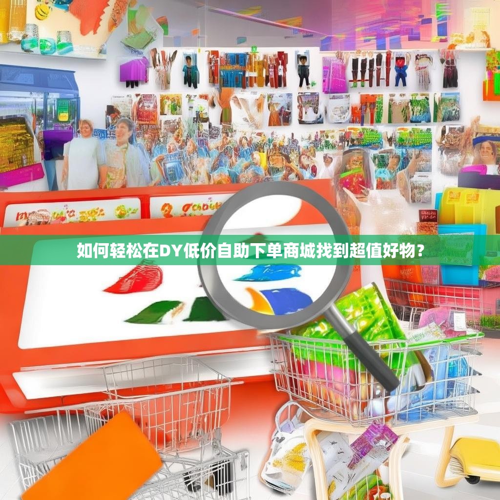 如何轻松在DY低价自助下单商城找到超值好物？