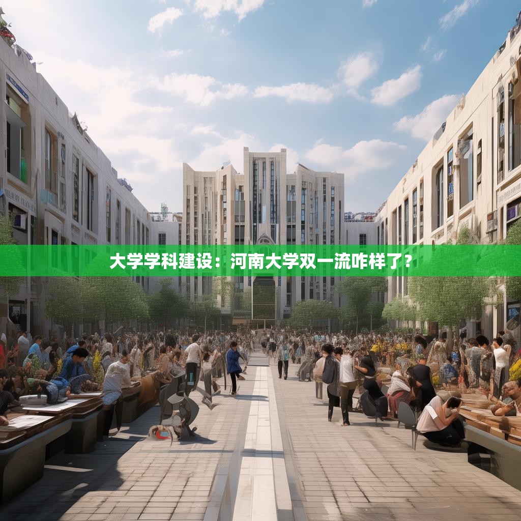 大学学科建设：河南大学双一流咋样了？