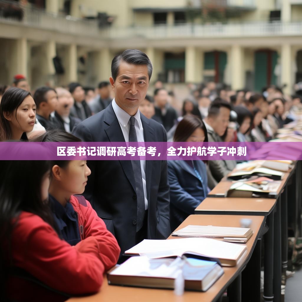 区委书记调研高考备考，全力护航学子冲刺