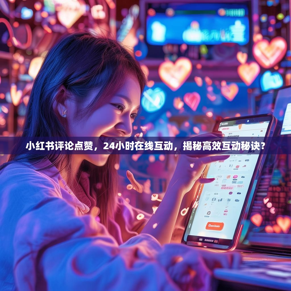小红书评论点赞，24小时在线互动，揭秘高效互动秘诀？