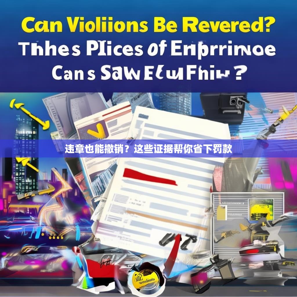 违章也能撤销？这些证据帮你省下罚款