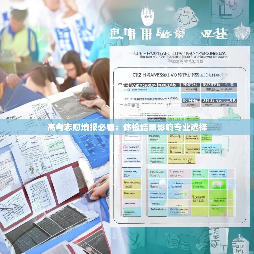 高考志愿填报必看：体检结果影响专业选择