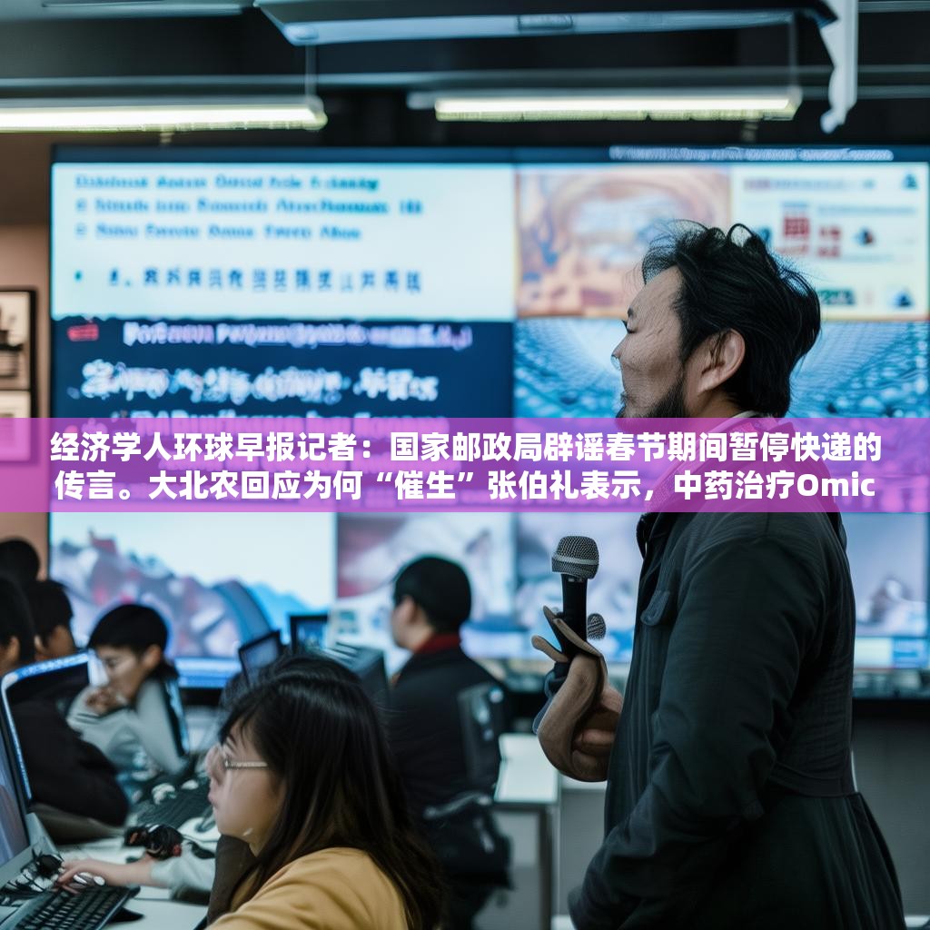 经济学人环球早报记者：国家邮政局辟谣春节期间暂停快递的传言。大北农回应为何“催生”张伯礼表示，中药治疗Omicron效果很好。
