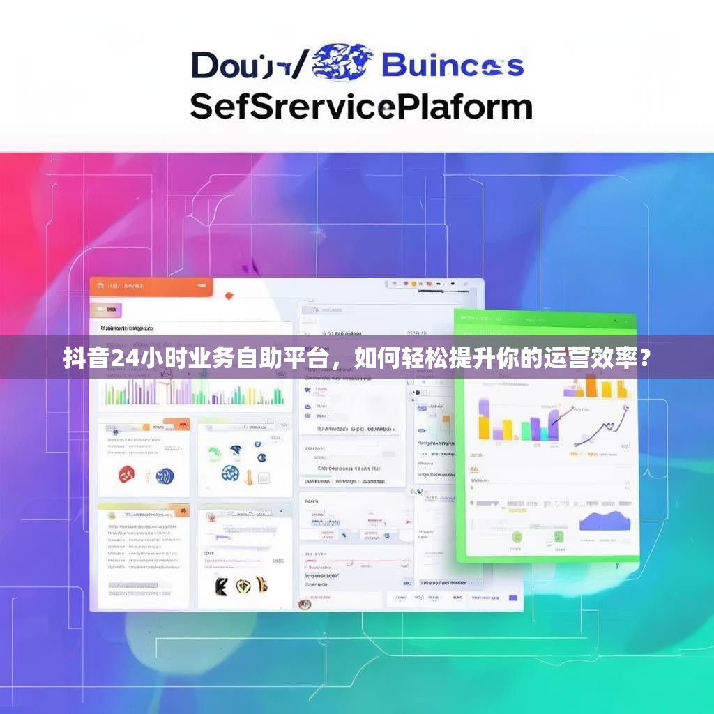 抖音24小时业务自助平台，如何轻松提升你的运营效率？