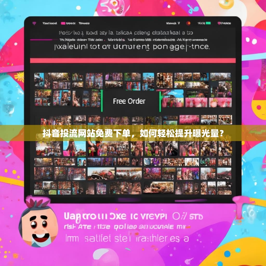 抖音投流网站免费下单，如何轻松提升曝光量？