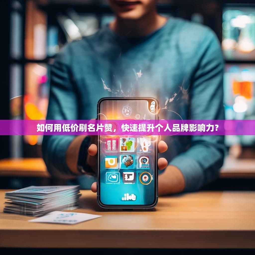 如何用低价刷名片赞，快速提升个人品牌影响力？