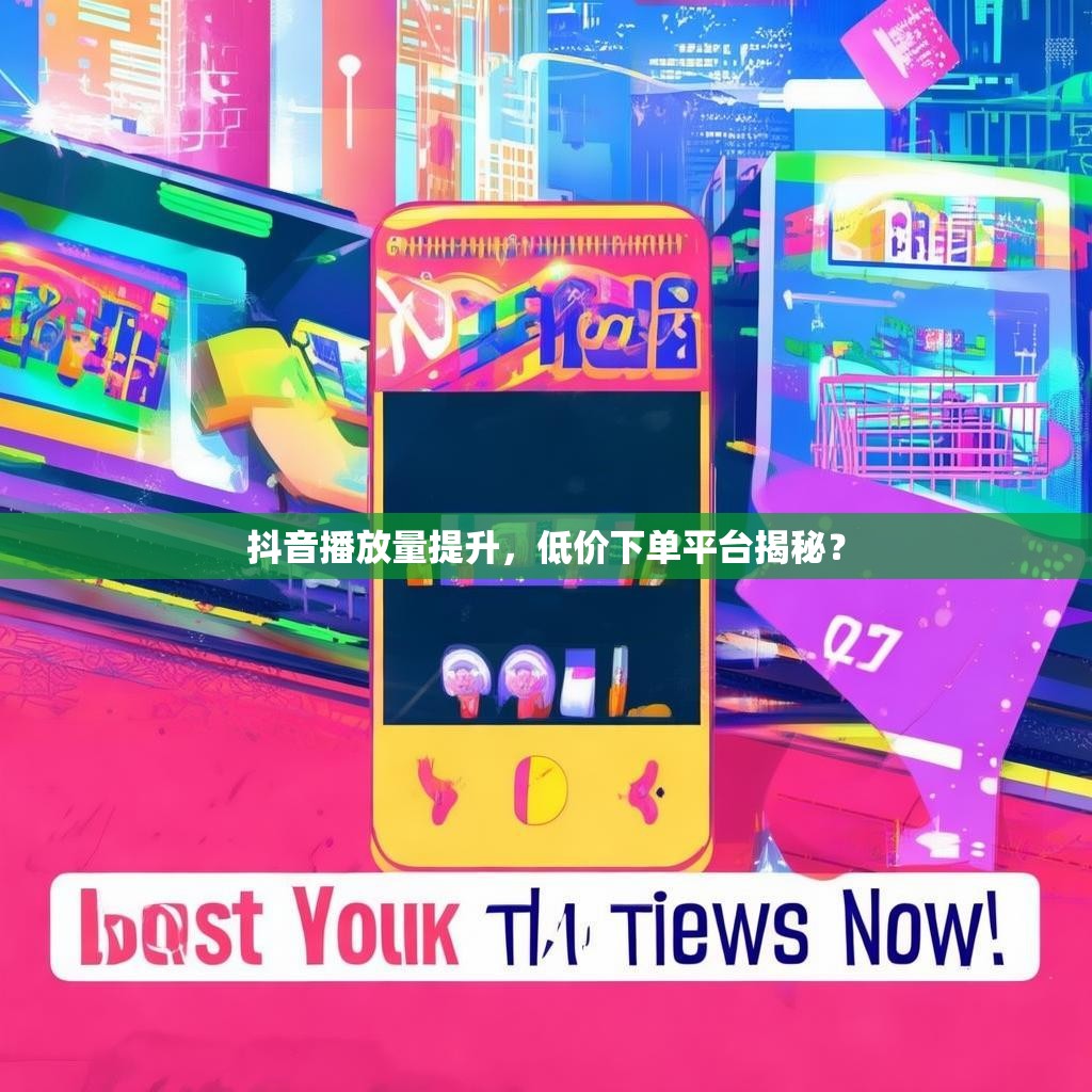 抖音播放量提升，低价下单平台揭秘？