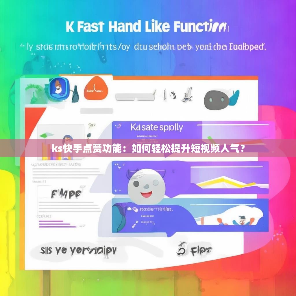 ks快手点赞功能：如何轻松提升短视频人气？
