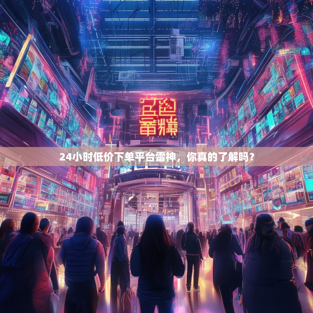 24小时低价下单平台雷神，你真的了解吗？