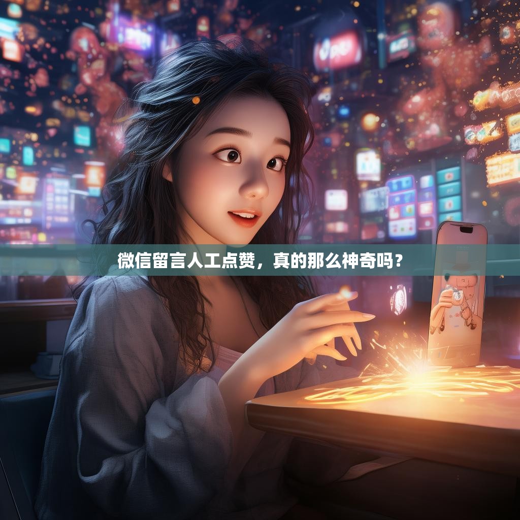 微信留言人工点赞，真的那么神奇吗？