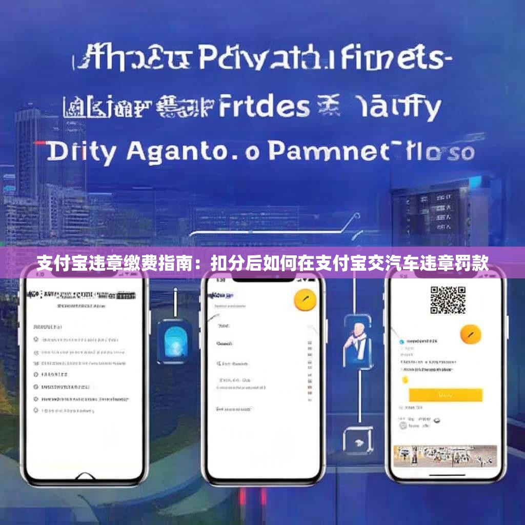 支付宝违章缴费指南：扣分后如何在支付宝交汽车违章罚款