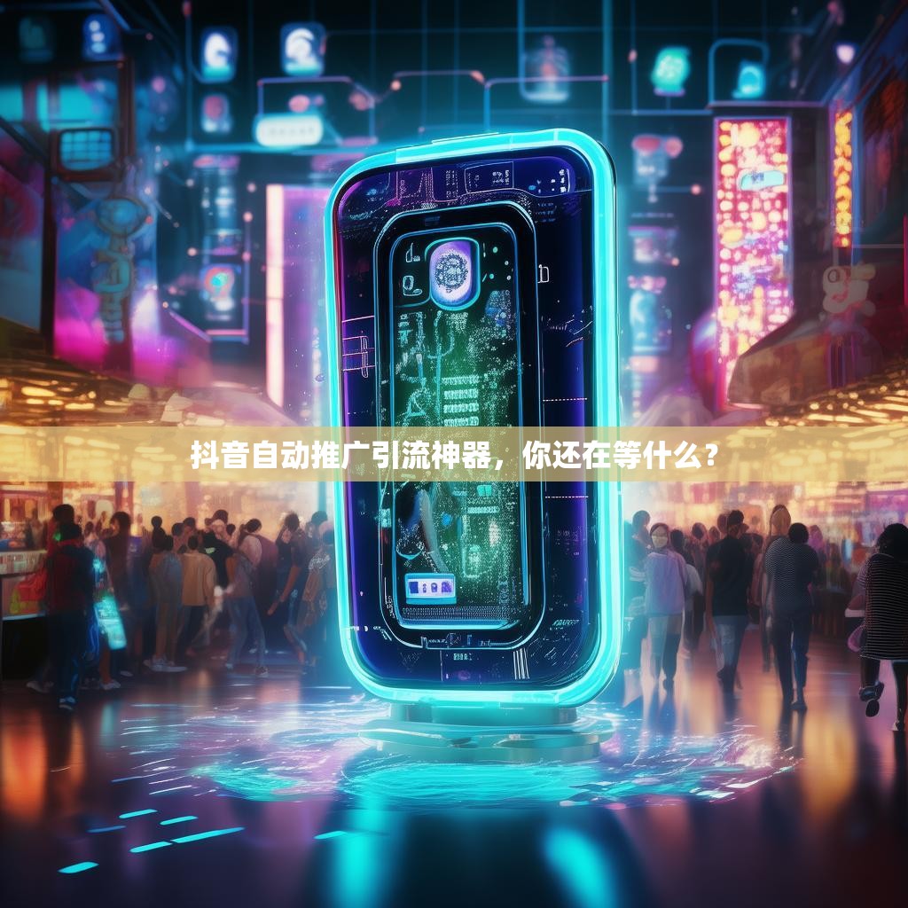 抖音自动推广引流神器，你还在等什么？