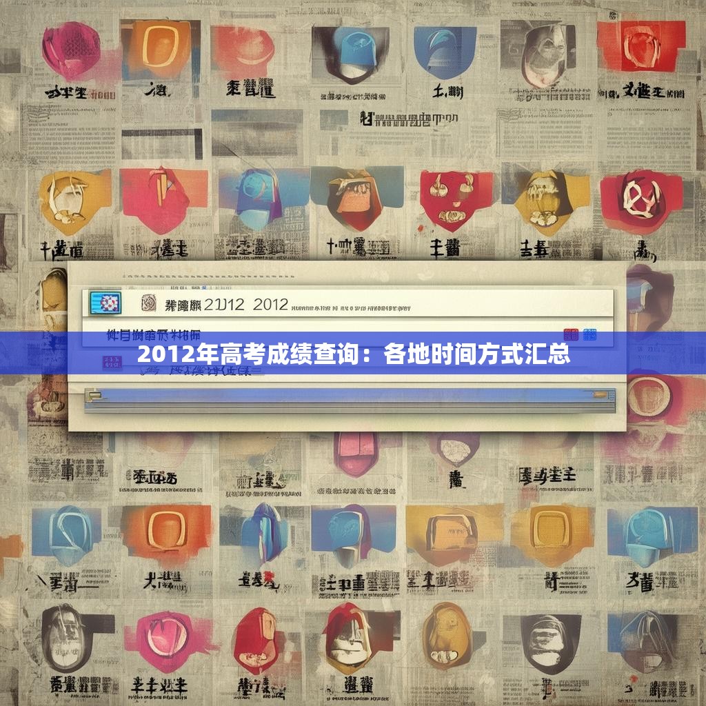 2012年高考成绩查询：各地时间方式汇总