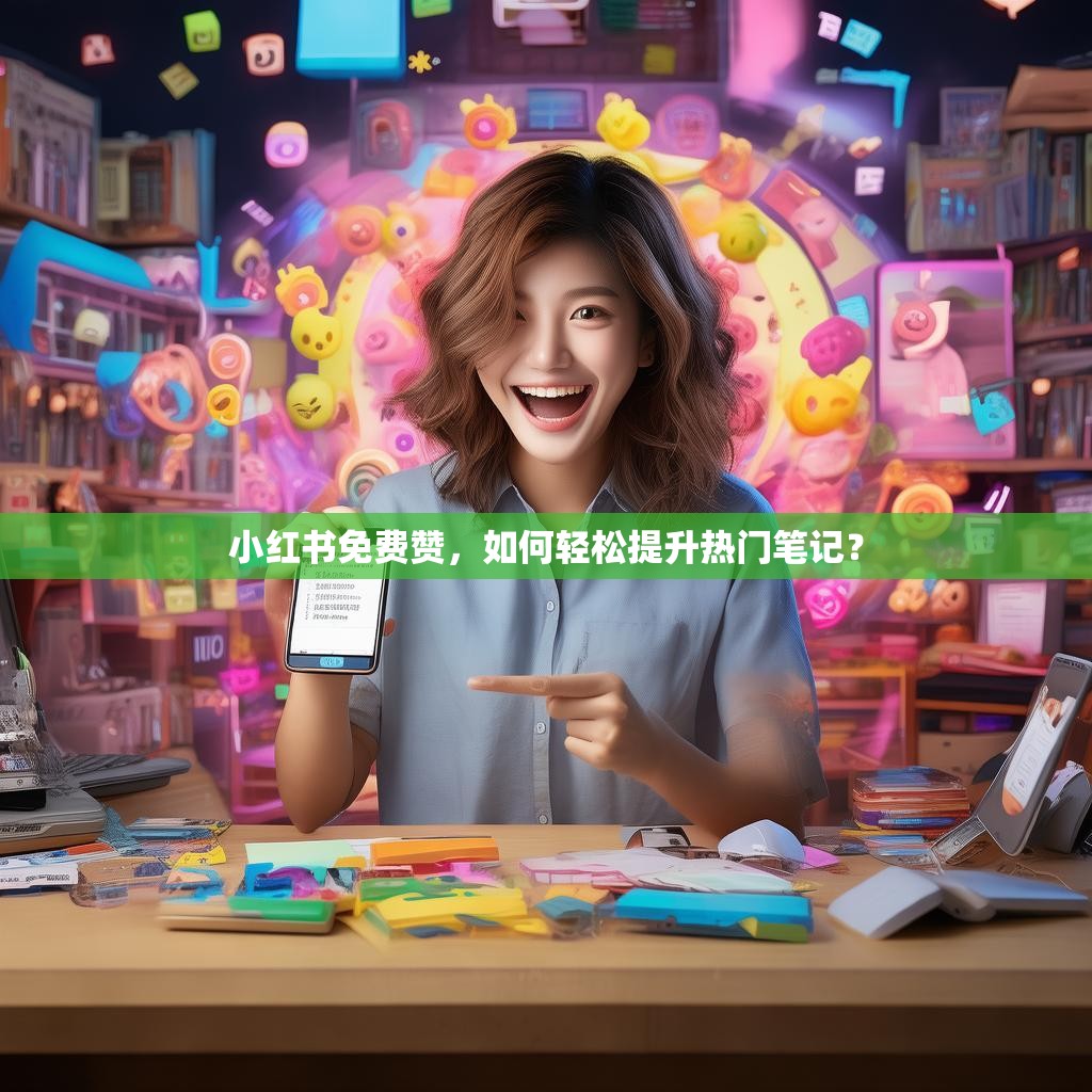 小红书免费赞，如何轻松提升热门笔记？