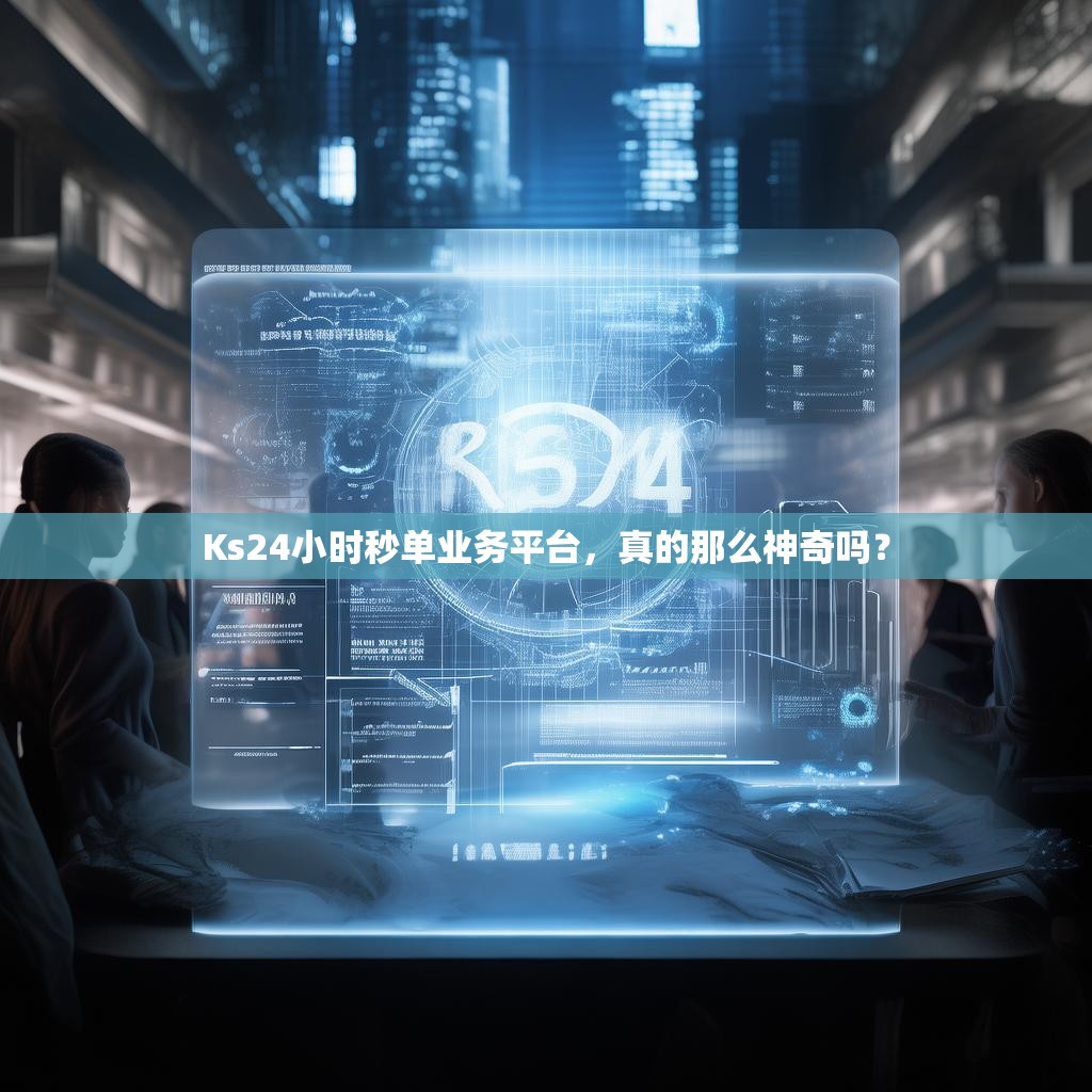 Ks24小时秒单业务平台,真的那么神奇吗?