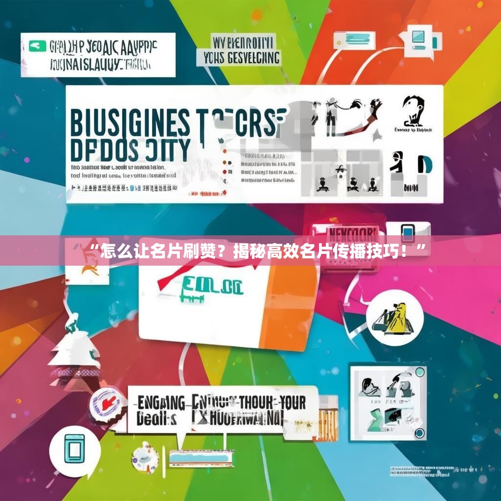 “怎么让名片刷赞？揭秘高效名片传播技巧！”